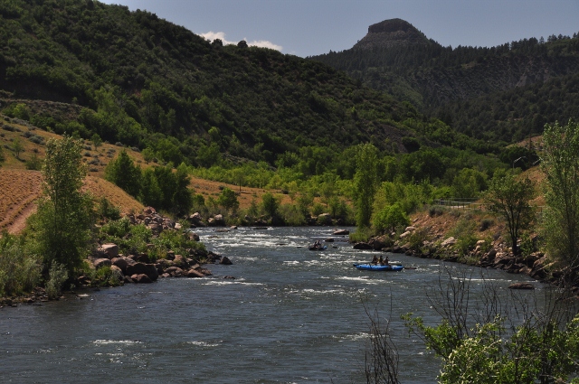 the Animas River, Durango